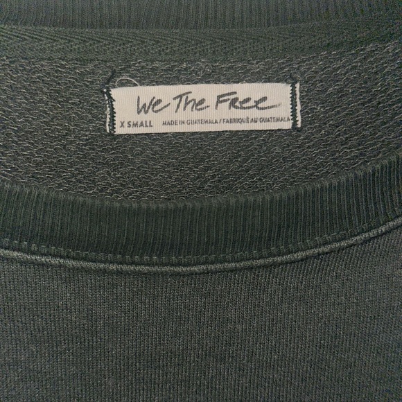 NWOT Free People Camden sweatshirt - Picture 6 of 6